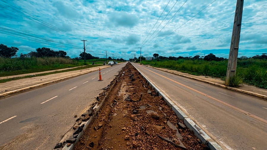Estrada dos Periquitos em Porto Velho ganha área de lazer e esporte 