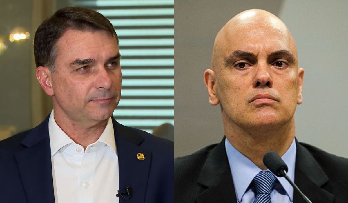 Flávio Bolsonaro se revolta após ordem de Moraes contra ele e acusa ministro de censura