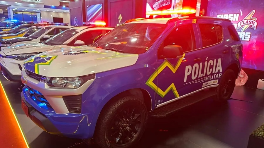 Viaturas blindadas adquiridas pelo governo de RO são expostas em evento internacional 