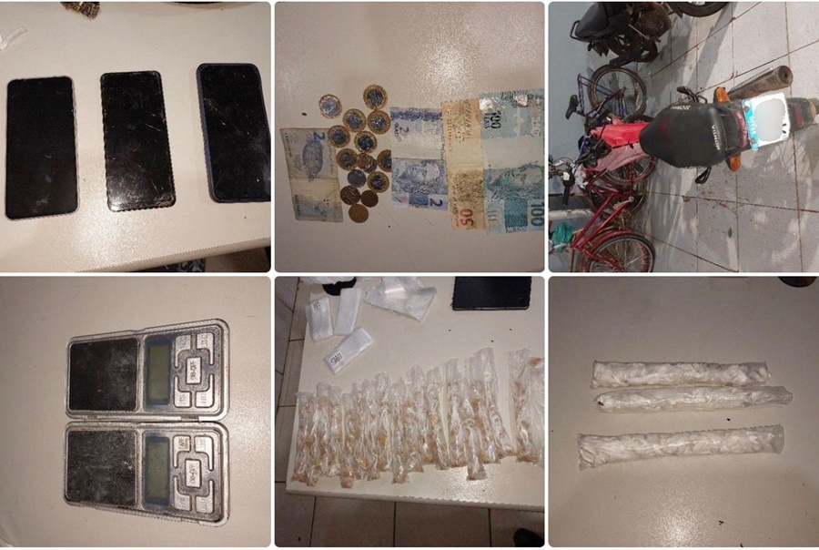 Força Tática fecha ponto de tráfico e apreende grande quantidade de drogas na zona Sul de Porto Velho