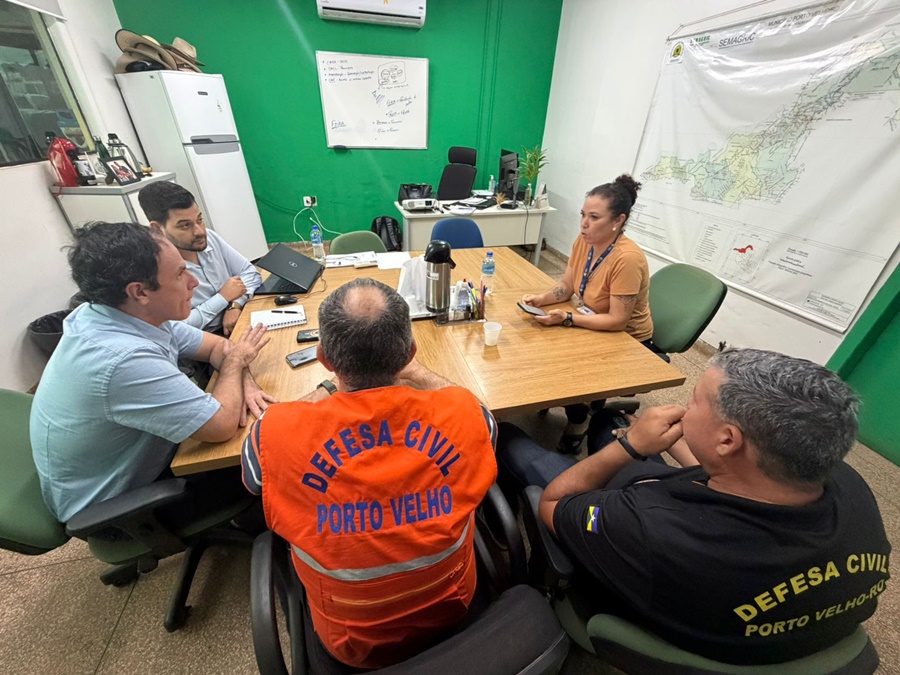 Município intensifica monitoramento do rio Madeira diante de alerta para elevação do nível das águas