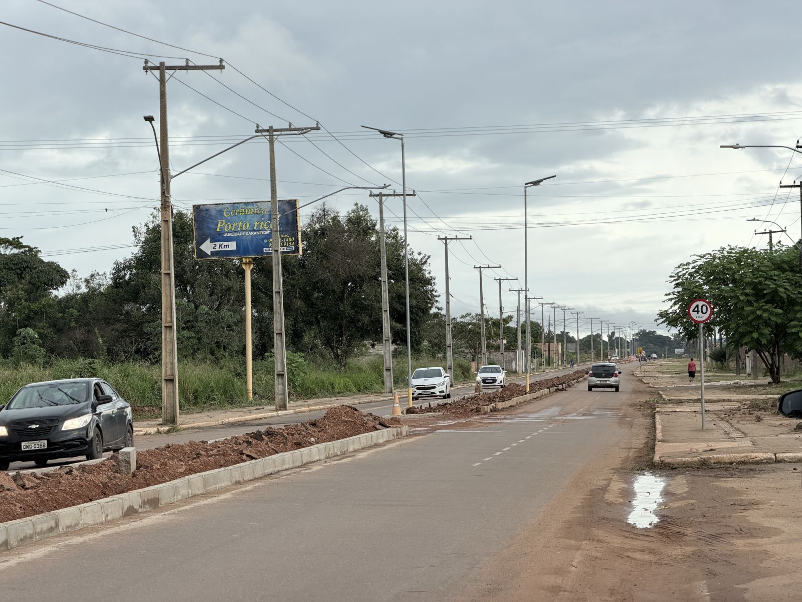 Iluminação moderna reduz furtos de fios no município de Porto Velho
