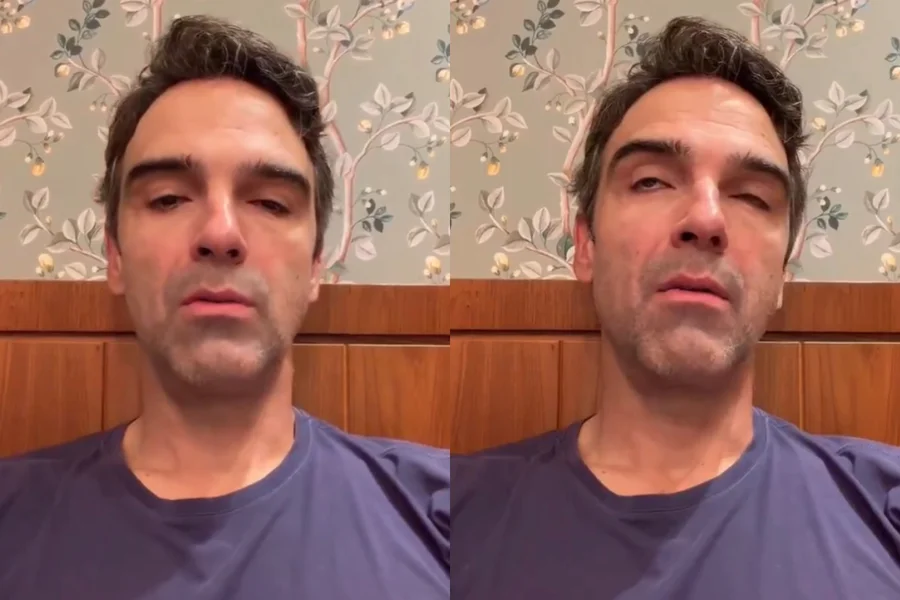 Apresentador Tadeu Schmidt aparece esgotado e desabafa sobre cansaço após BBB26
