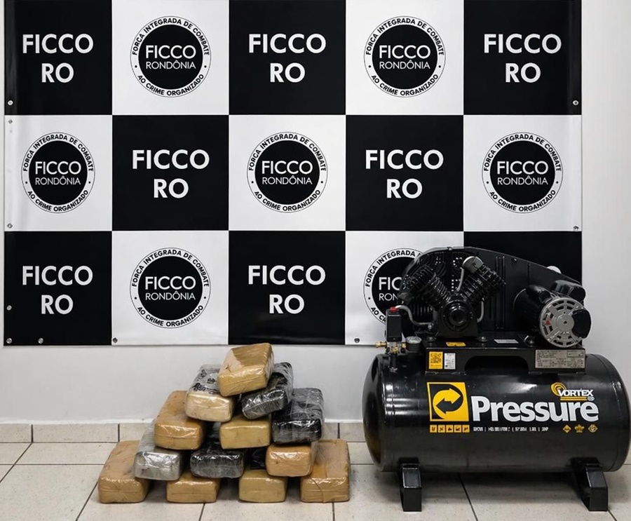 Mulher é presa em flagrante com mais de 13 kg de maconha durante ação da FICCO em Porto Velho