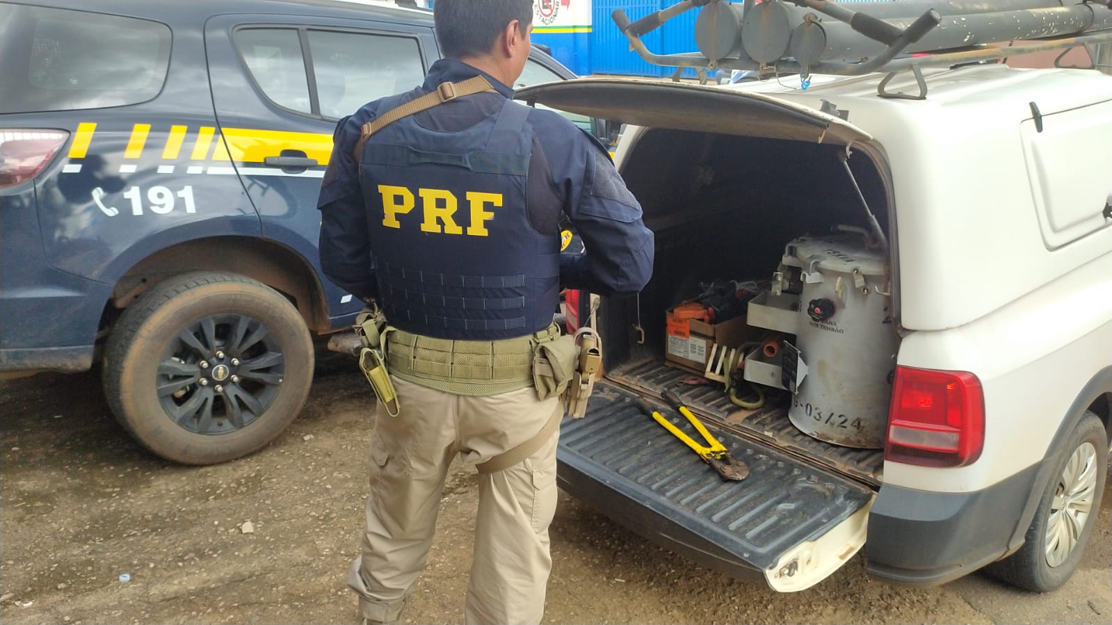 PRF em Rondônia recupera transformador de energia e detém dupla por receptação qualificada