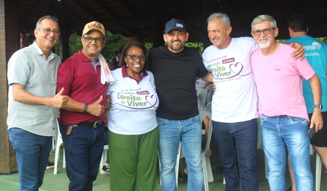 Deputado Laerte Gomes participa do 15º Leilão Direito de Viver em Ouro Preto do Oeste

