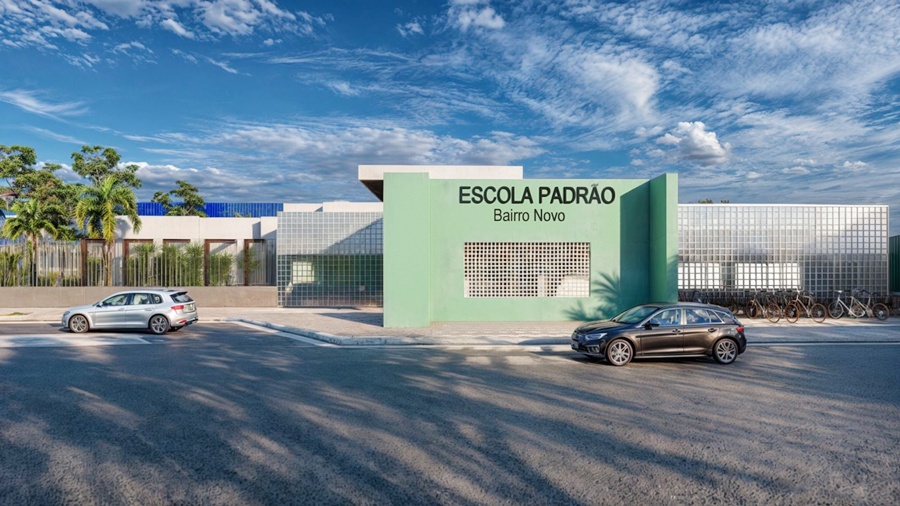 Bairro Novo em Porto Velho vai ganhar escola com 20 salas de aula e ampliação da estrutura educacional