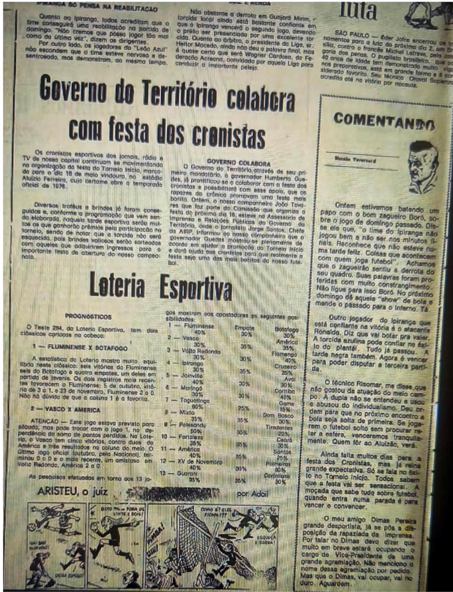 O Dia na História - compilação do jornalista Lúcio Albuquerque