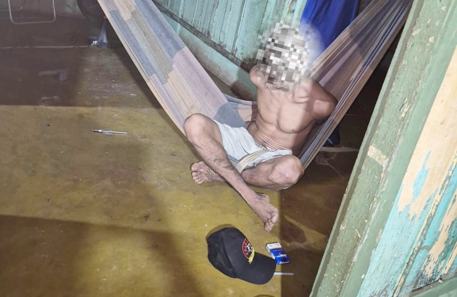 Foragido é preso com objetos furtados e polícia cumpre mandados em Cacoal