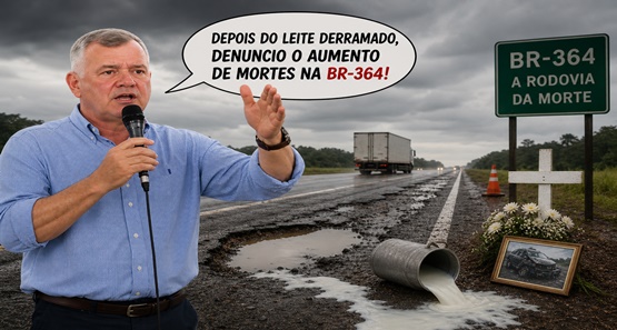 Depois do leilão e do silêncio, Lúcio Mosquini reage à tragédia na BR-364