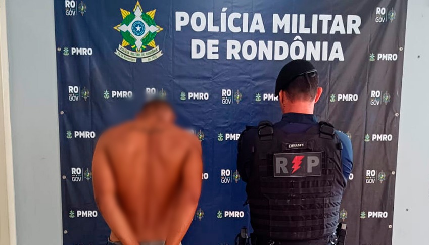 Homem é preso após furtar celular de casa onde recebeu ajuda em Ji-Paraná
