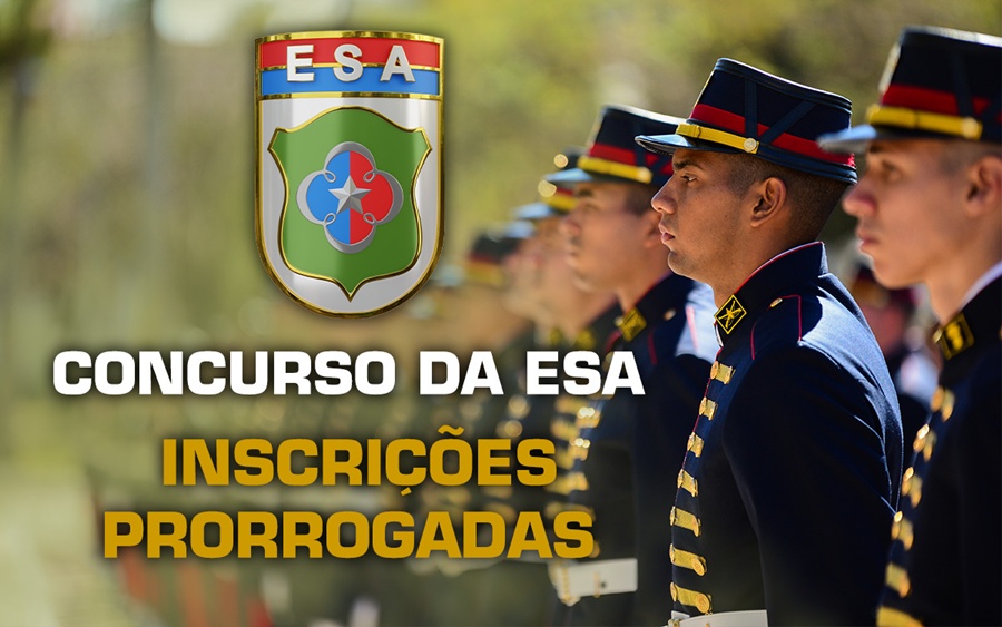 Concurso para sargentos de carreira: inscrições são prorrogadas