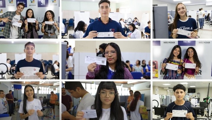 Estado de Rondônia lidera ranking nacional de jovens eleitores entre 16 e 17 anos