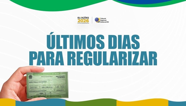 Prazo para regularizar título eleitoral termina amanhã em Rondônia