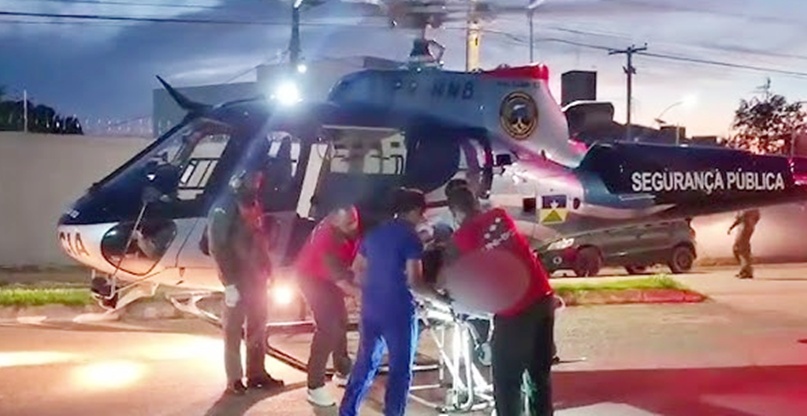Estudante de 17 anos é atropelado por ônibus escolar e levado de helicóptero ao João Paulo II
