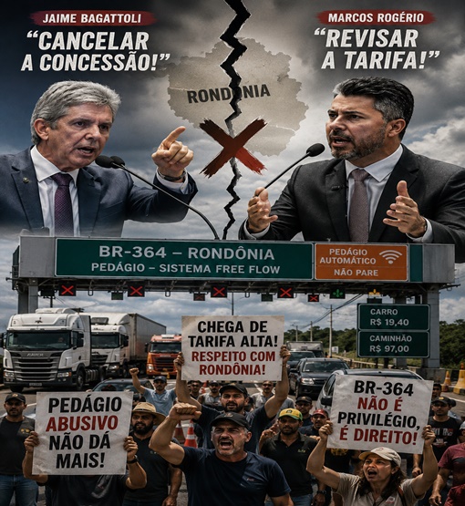 BR-364 vira palco de conflito político entre senadores enquanto população paga a conta