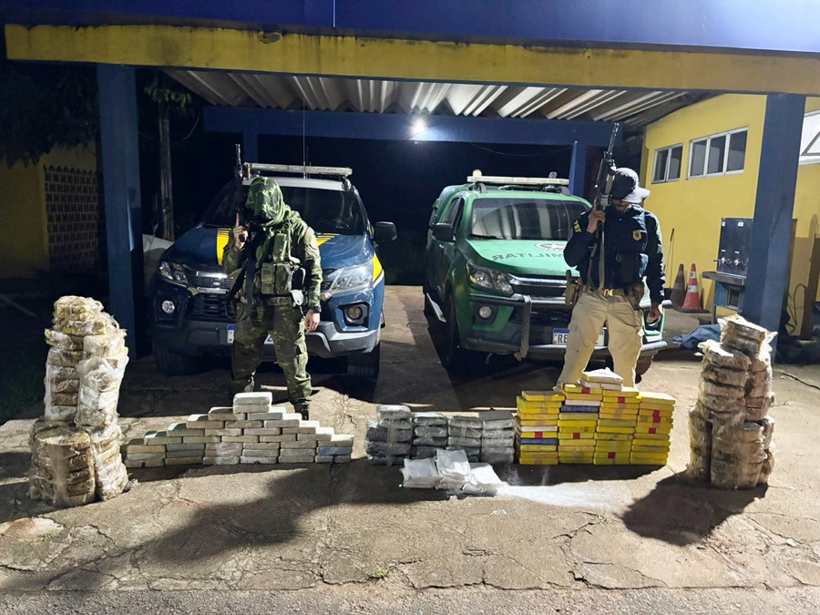 PRF em Rondônia prende 12 pessoas por tráfico de drogas no final de semana