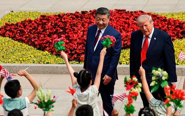 Xi prega cooperação comercial, mas alerta Trump sobre Taiwan; Líderes concordaram
