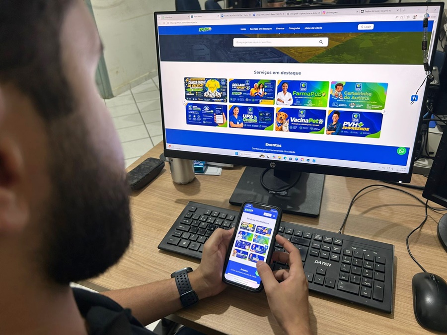 Prefeitura de Porto Velho lança plataforma digital para modernizar atendimento à população
