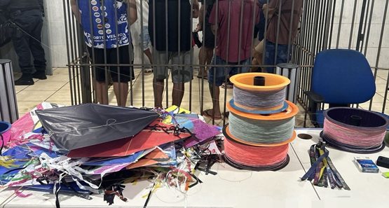 Operação une PM e Polícia Civil contra uso de linhas cortantes em Porto Velho