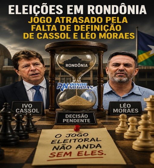 Silêncio de Cassol e Léo trava articulações e deixa disputa pelo Governo de RO em compasso de espera