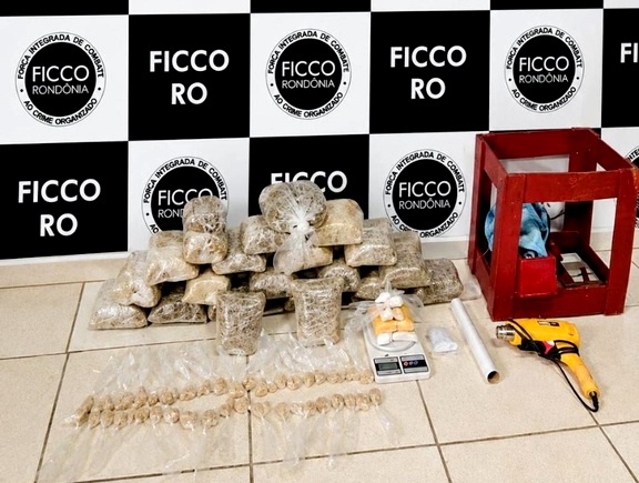 FICCO prende quatro suspeitos e apreende quase 23 kg de drogas em Porto Velho
