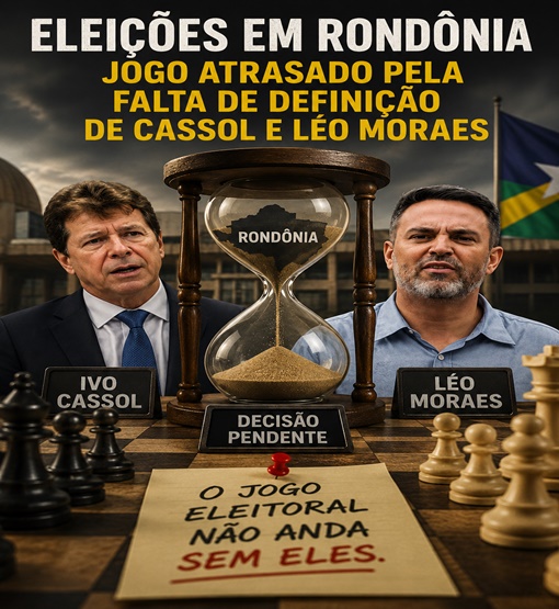 Silêncio de Cassol e Léo trava articulações e deixa disputa pelo Governo de RO em compasso de espera