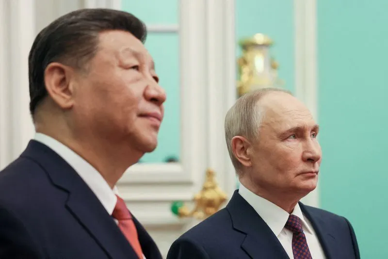 Presidente Vladimir Putin se reúne com Xi Jinping na China dias após a visita de Trump
