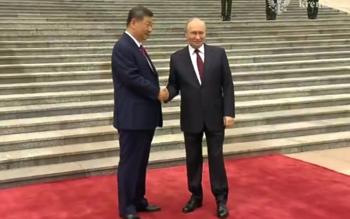 Presidente da China, Xi Jinping recebe Putin para aprofundar relação entre os países

