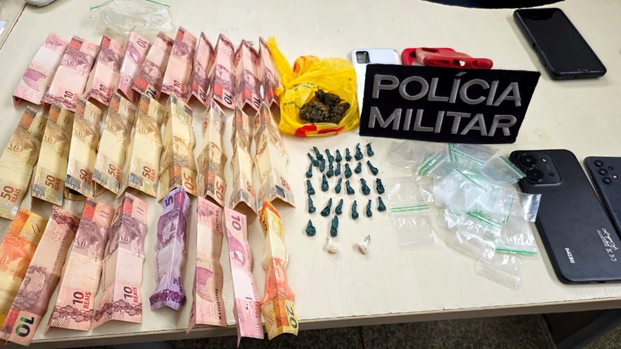 PM fecha ponto de tráfico conhecido como “Boca da Dalva” e prende suspeito com drogas