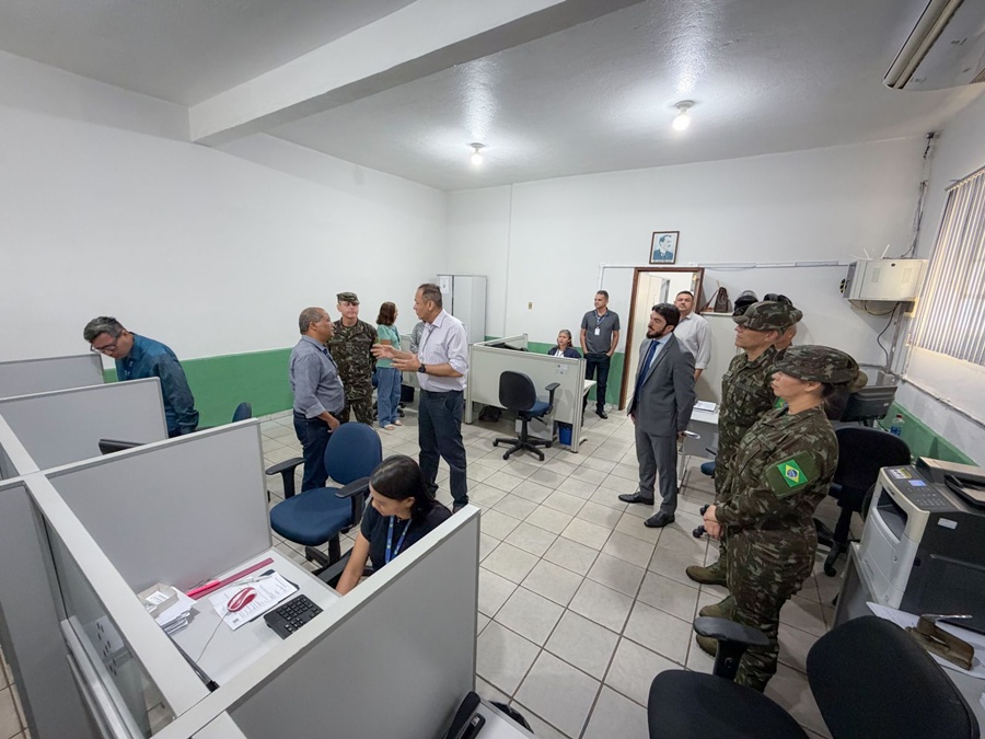 Junta Militar do município de Porto Velho recebe visita do Comando da 12ª Região
