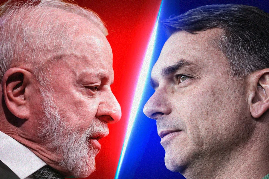 Pesquisa Meio/Ideia diz que Lula aumentou vantagem contra Flávio Bolsonaro no 2º turno
