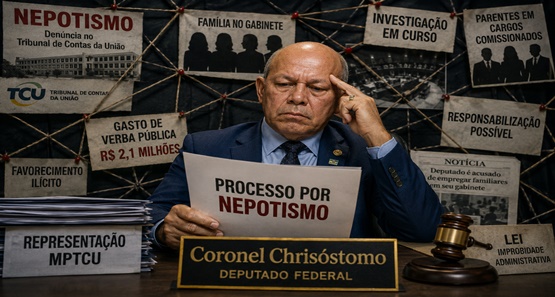 TCU manda apurar possível nepotismo em gabinete de deputado  Coronel Chrisóstomo