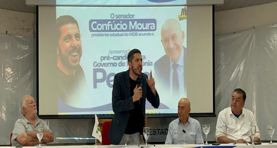 MDB lança Pedro Abib, mas evento expõe esvaziamento político do partido em RO