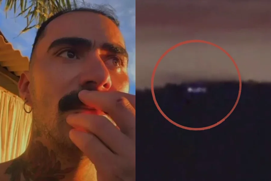 Influencer flagra suposto Ovni no Paraná e vídeo viraliza mundialmente: “Surreal”