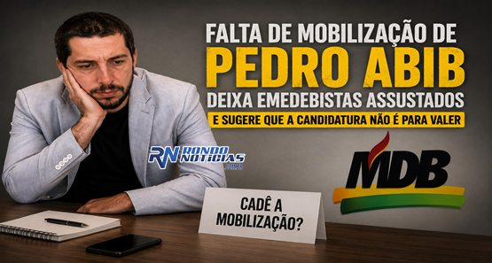 Baixa movimentação de Pedro Abib reforça dúvidas sobre sua candidatura