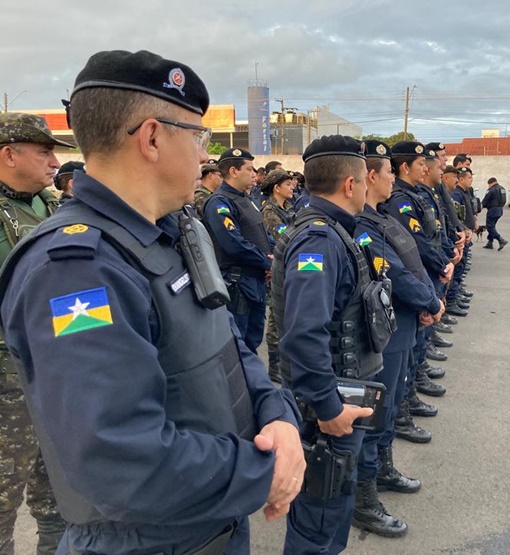 Rondônia tem 463 PMs cedidos enquanto só 700 atuam na operação diária