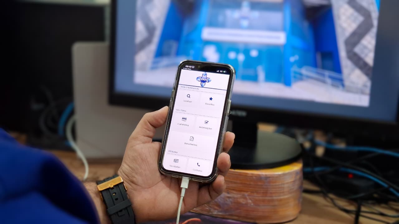 Baixe o aplicativo do Ipam e agende consultas sem sair de casa
