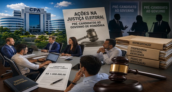 Aumenta a judicialização da pré-campanha ao Governo de Rondônia