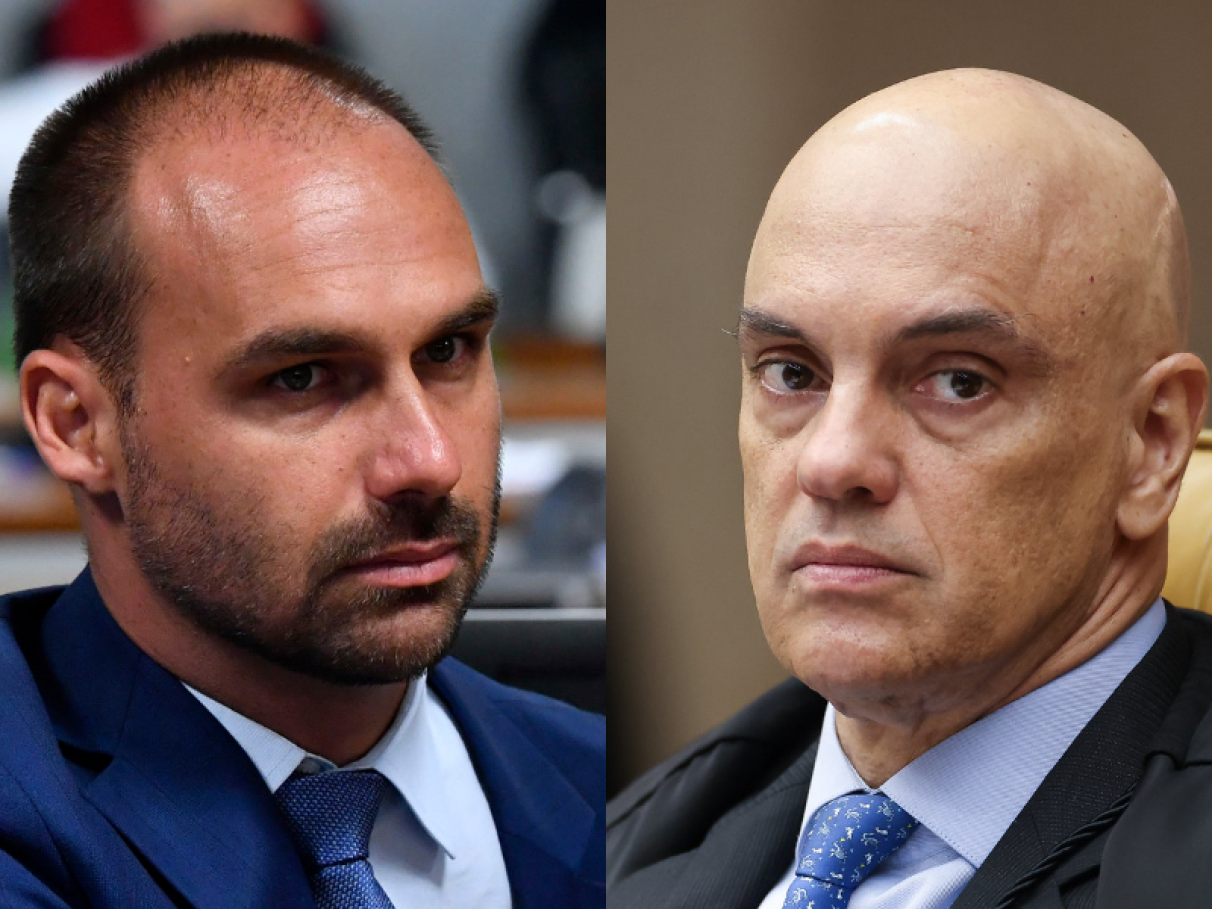 Eduardo é condenado a prisão pelo STF por aplicação da Lei Magnitsky contra Moraes