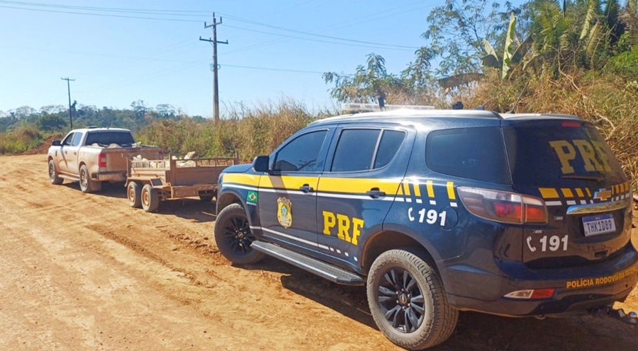 PRF em Rondônia apreende quase 2,5 toneladas de cassiterita em Ariquemes