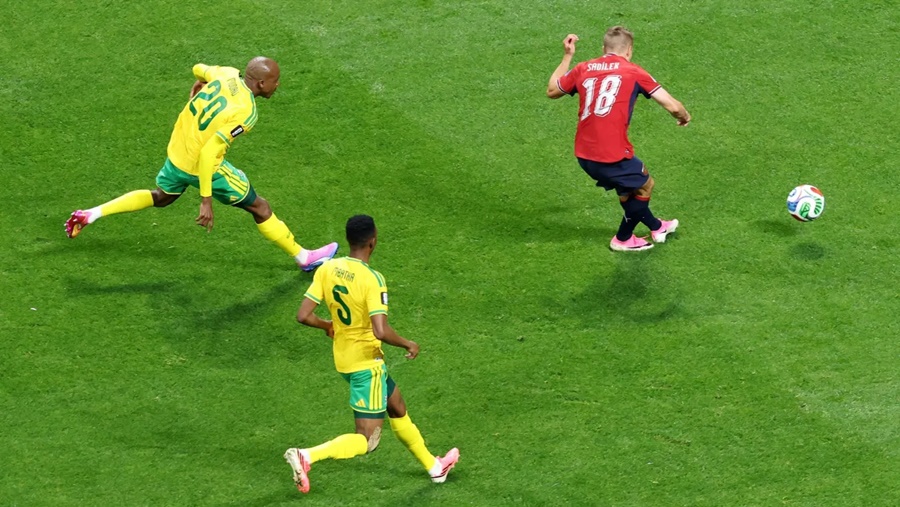 Tchéquia e África do Sul empatam e seguem sem vencer na Copa do Mundo