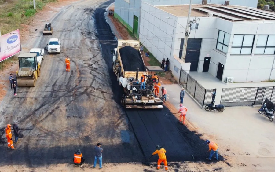 Linha 625 recebe obras de pavimentação do governo de RO e ganha nova infraestrutura viária