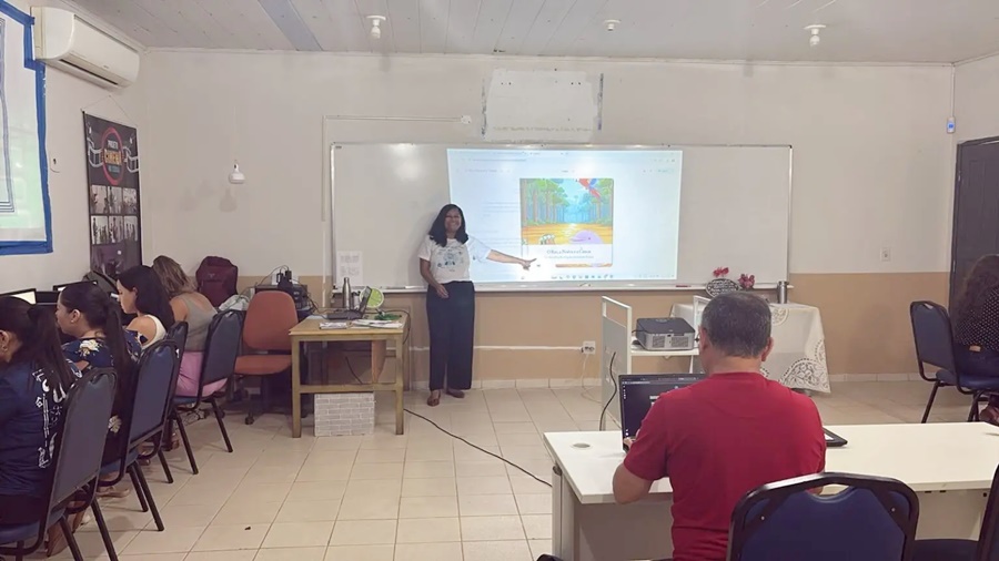 Professores do Baixo Madeira são capacitados para aplicação da Inteligência Artificial no ensino