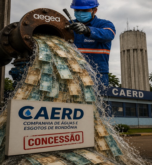 Às vésperas da concessão da Caerd, reportagens nacionais colocam Aegea sob escrutínio
