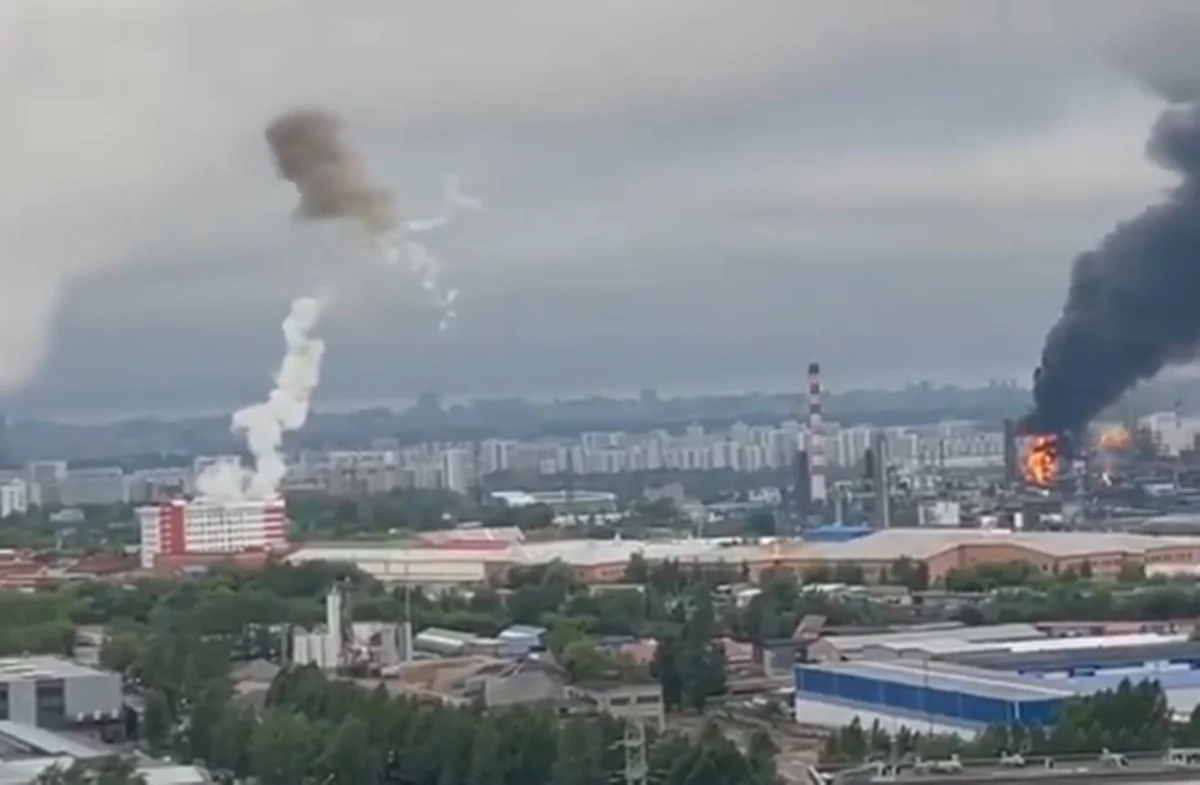 Ataque ucraniano atinge refinaria em Moscou pela 2ª vez em três dias: "180 drones"
