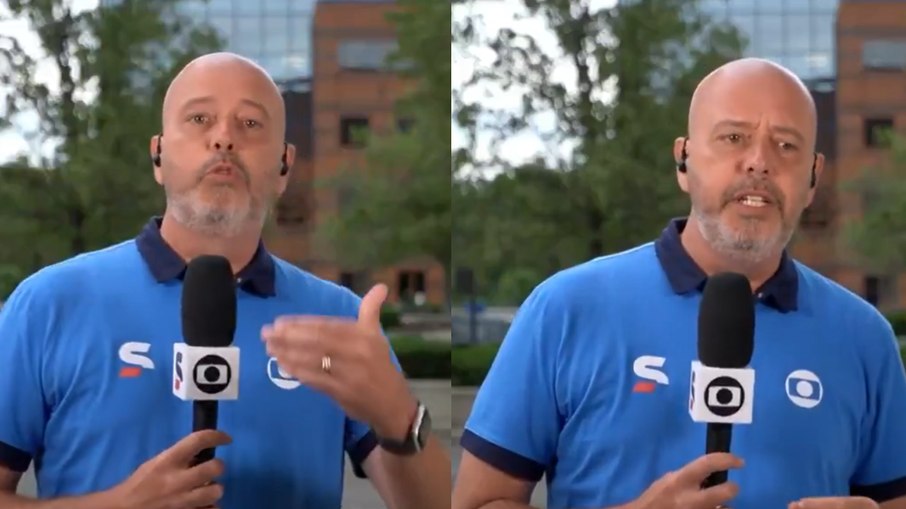 Jornalista Alex Escobar passa mal ao vivo na Rede Globo; entenda o que aconteceu
