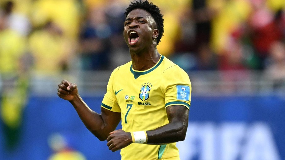 Protagonista, Vini Jr. traz de volta a esperança na Seleção Brasileira na Copa do Mundo