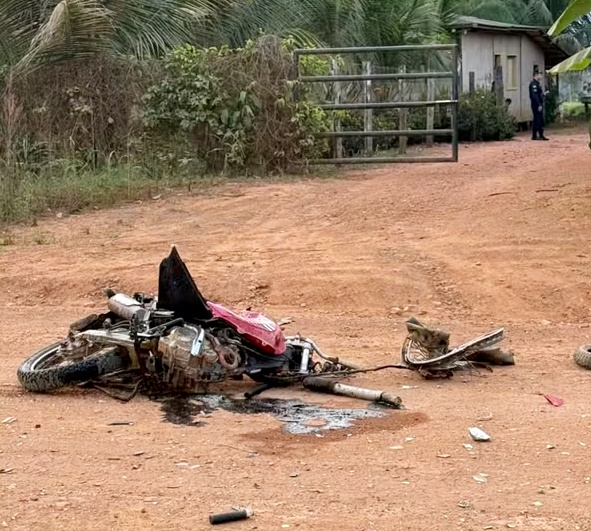 Colisão frontal após tentativa de ultrapassagem mata motociclista em Alto Paraíso