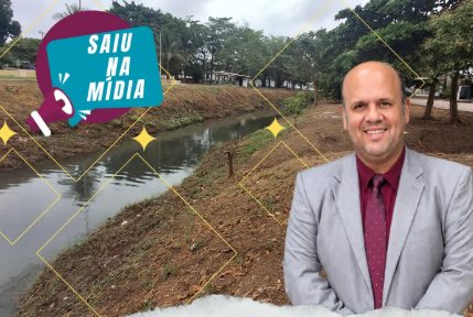 Vereador Júnior Queiroz garante limpeza de canal no bairro Flodoaldo Pontes Pinto 